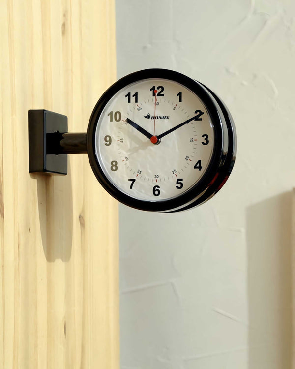 Bonox Double Face Wall Clock - HOMELESS.hk Bonox Double Face Wall Clock - HOMELESS.hk