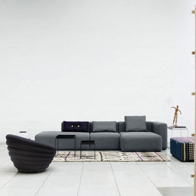 Hay Mags 3 seater chaise longue sofa, hallingdal 130