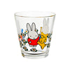 Dick Bruna x Space Joy Miffy drinking glass, garden (250 ml)