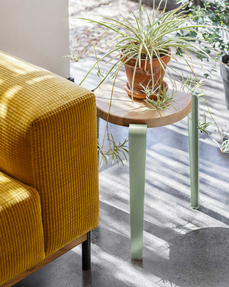 Tiptoe LOU stool, eucalyptus grey (45cm)