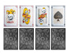 Skeleton Playing Card placemat (set of 4)