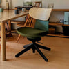 Kokuyo Inglife Office Chair Plywood Back, green