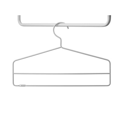 String Coat hanger, grey (set of 4)