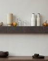 Audo Copenhagen Plinth shelf, grey kendzo marble (60 cm)