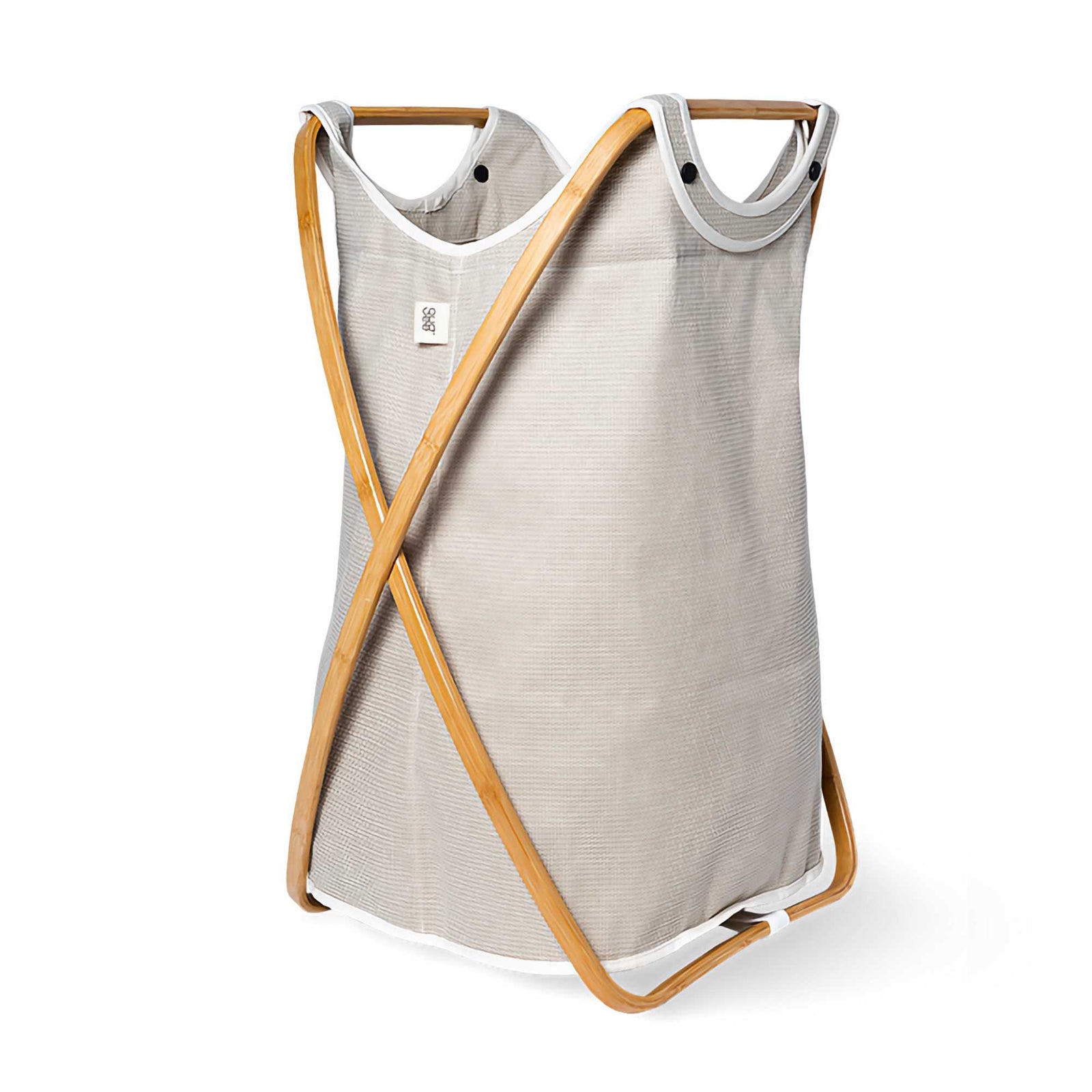 Gudee Butterfly II Laundry Hamper, beige/natural