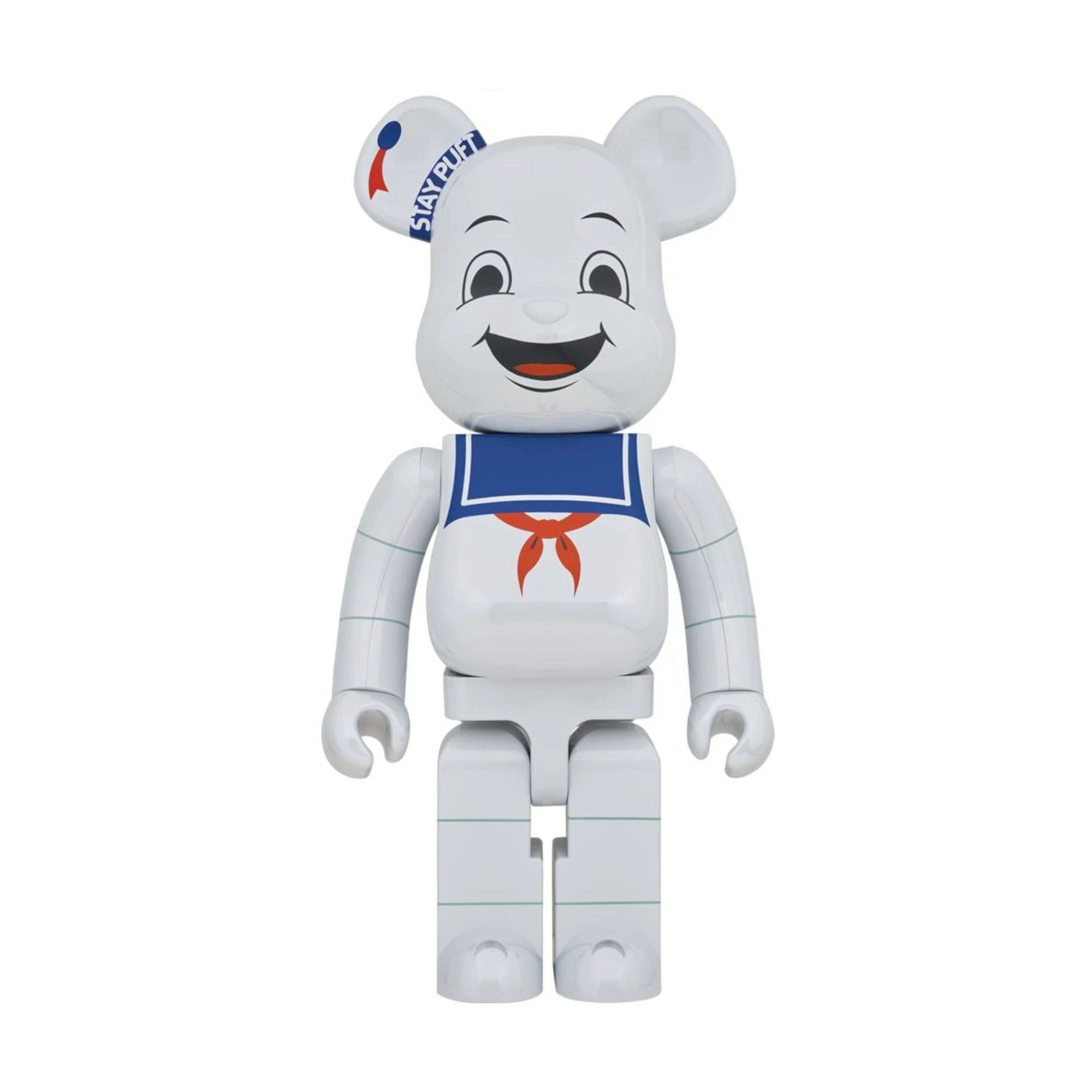 BE@RBRICK Stay Puft Marshmallow Man White Chrome Ver. 1000%