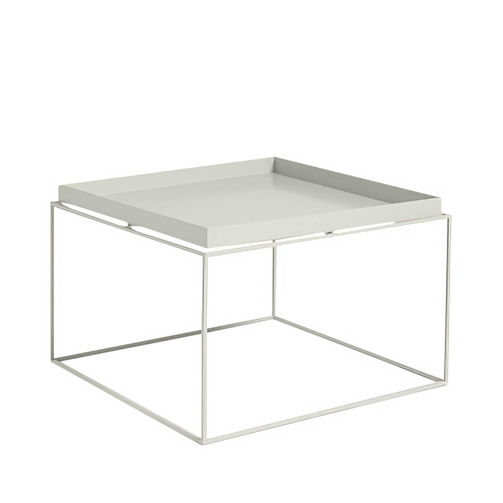 HAY Tray coffee table, warm grey (60x60 cm)
