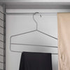 String Coat hanger, grey (set of 4)
