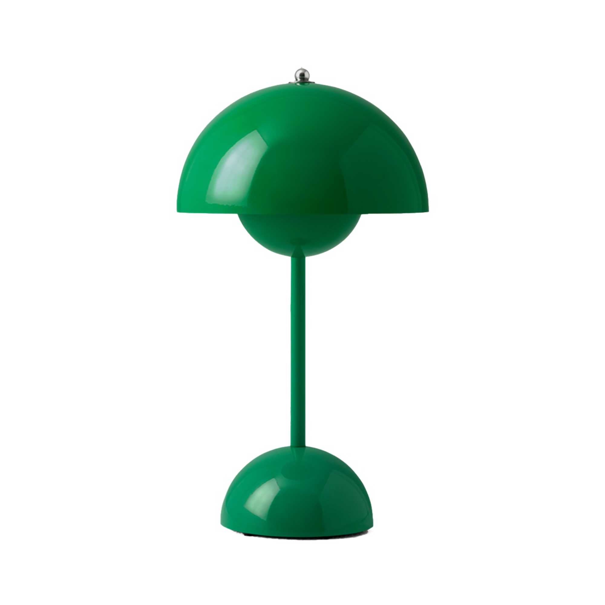 &Tradition VP9 Flowerpot Rechargeable Lamp , Signal Green