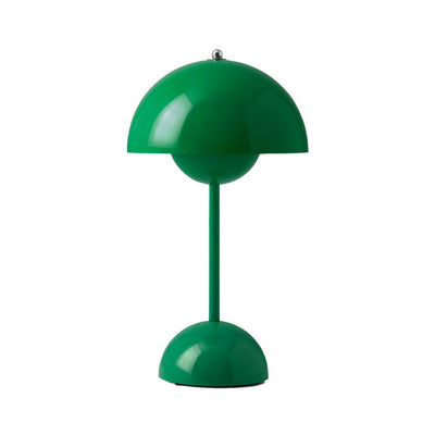 &Tradition VP9 Flowerpot rechargeable lamp, signal green