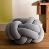 Design House Stockholm Knot XL Seat Cushion , White Grey