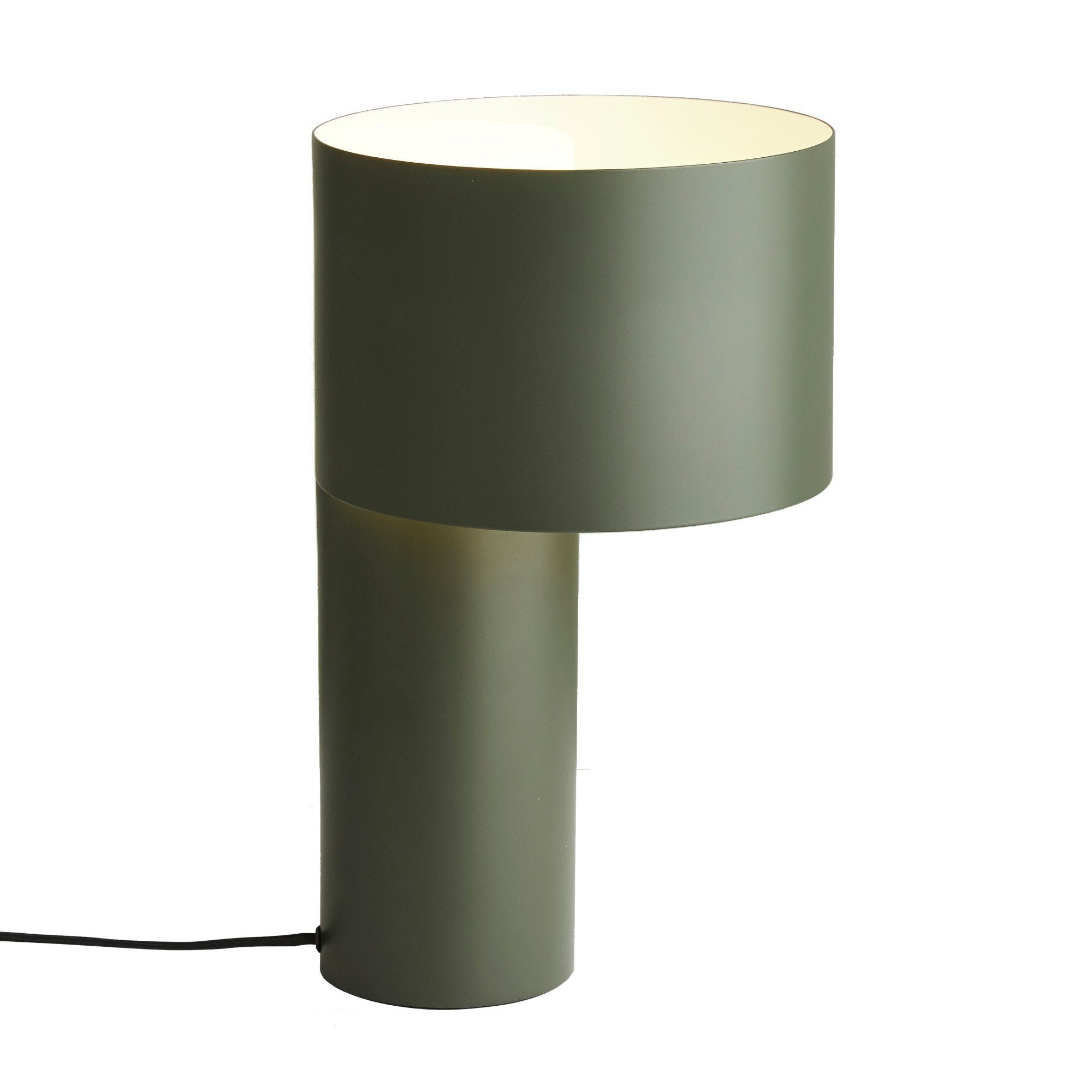 Woud Tangent Table Lamp , Forest Green