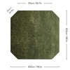 &Tradition AP8 The Moor Rug , green pine (300x300 cm)