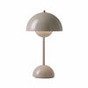 &Tradition VP9 Flowerpot Rechargeable Lamp , Grey Beige