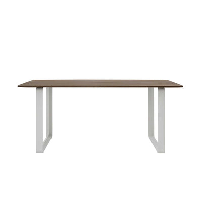Muuto 70/70 table, solid smoked oak/grey (170x85 cm)