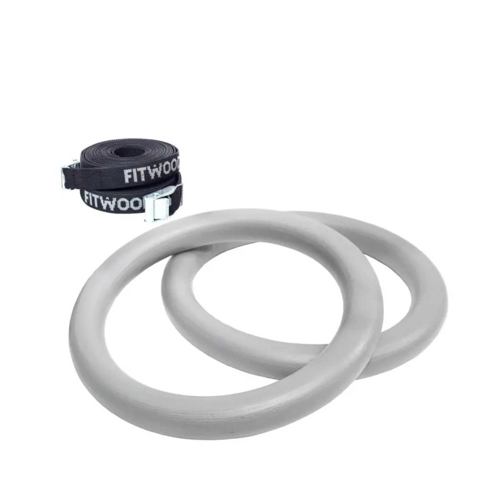 Fitwood HJØRUND gym rings, grey/black
