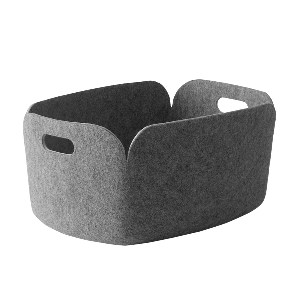 Muuto Restore basket 48 x 35 cm, grey melange