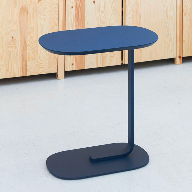 Muuto Relate Side Table (h60.5cm), blue grey