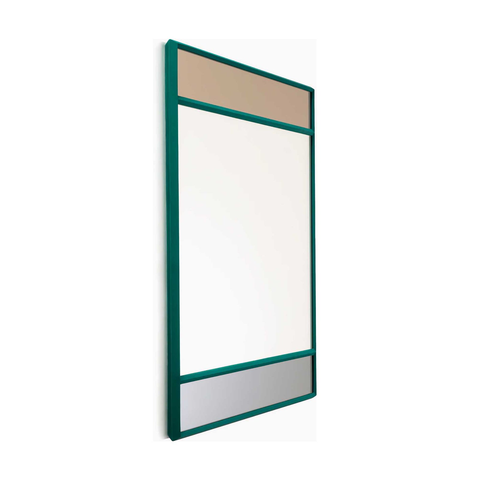 Magis Vitrail square mirror, green (50x50 cm)