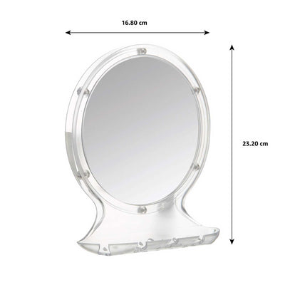 Umbra U-Lock Mirror, translucent white