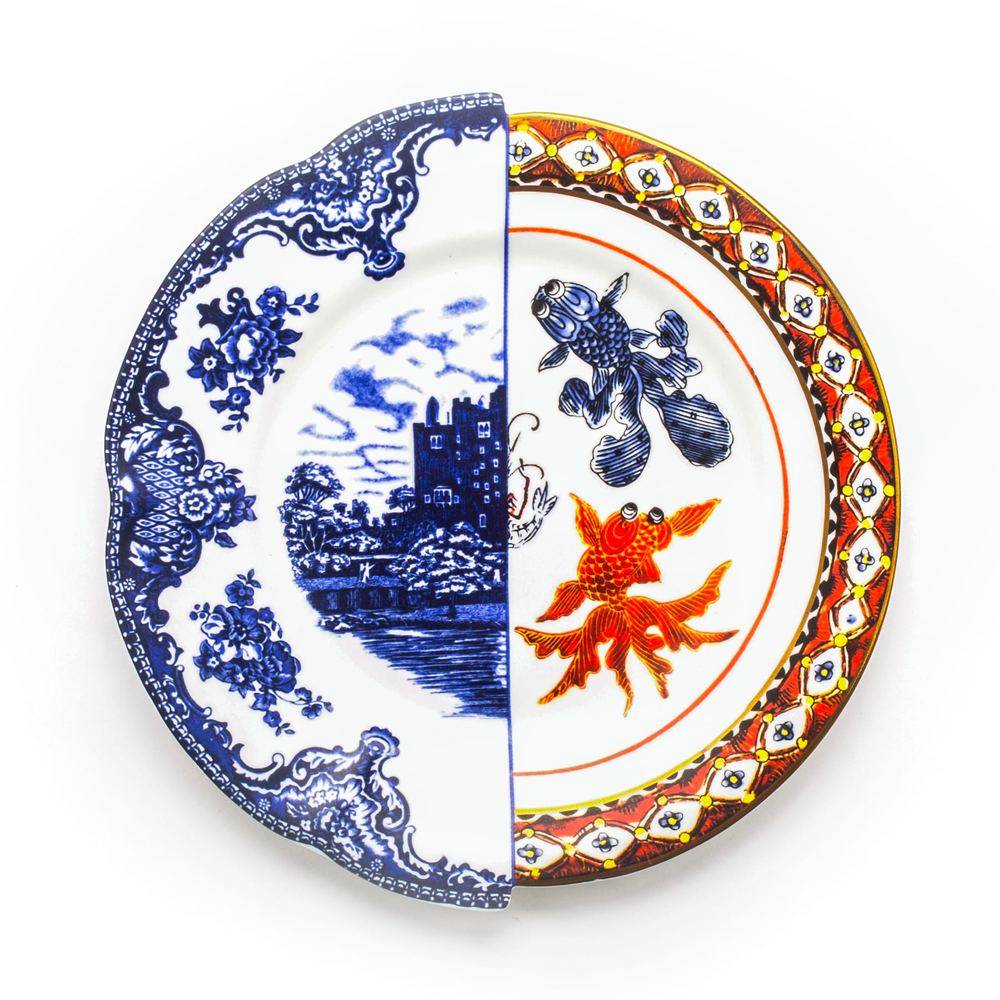 Seletti Hybrid dinner plate, isaura (Ø27 cm)