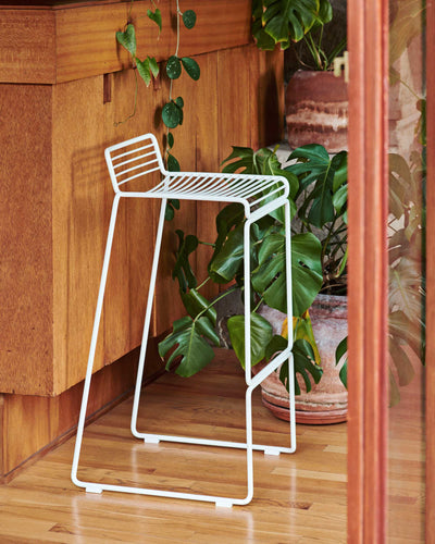 Hay Hee bar stool, white (75 cm)
