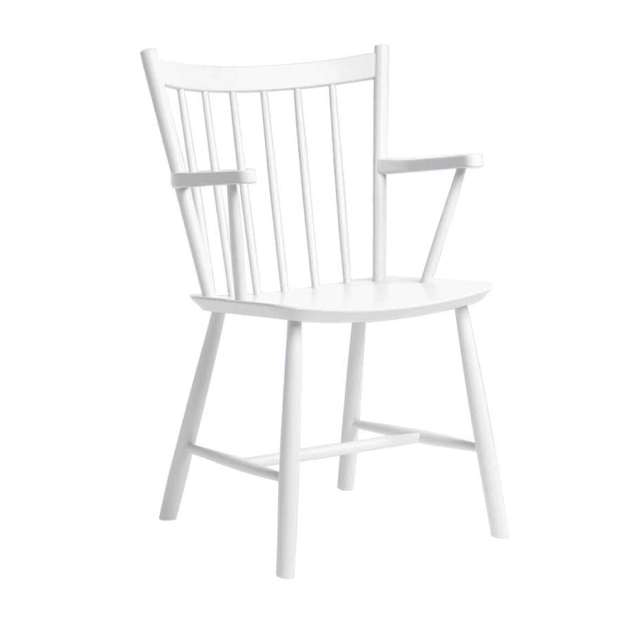 Hay J42 chair, white beech