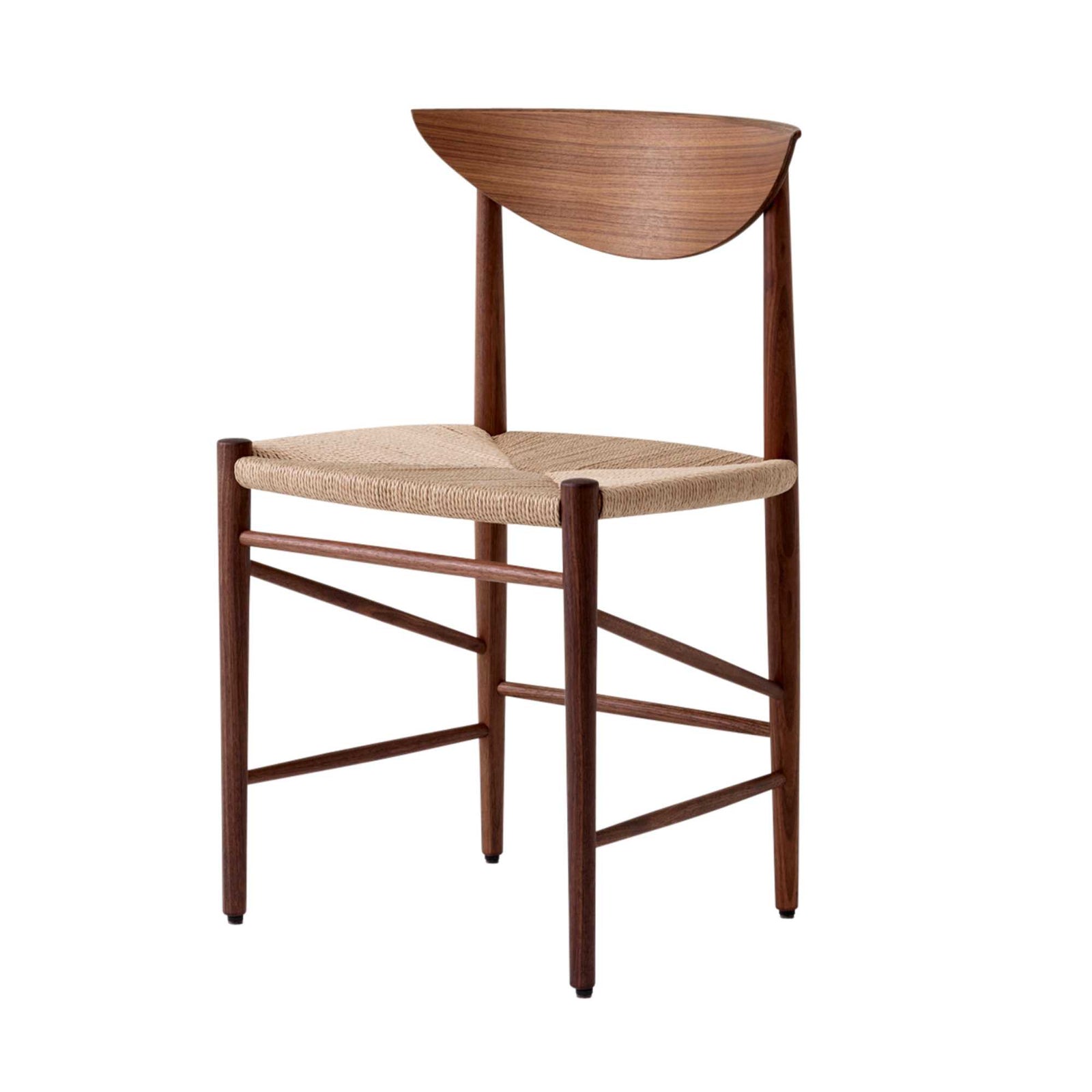 &Tradition HM3 Drawn chair, walnut