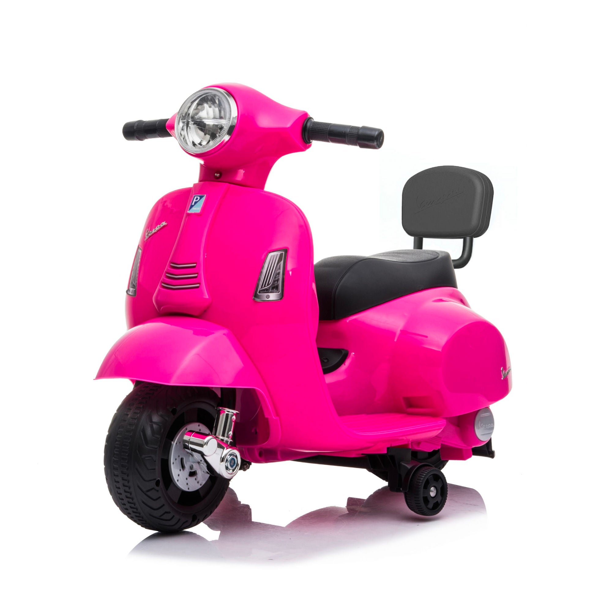 Mini Vespa GTS Scooter 6V Electric Ride On , Hot Pink