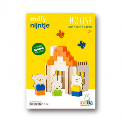 Biobuddi Miffy House brick toy