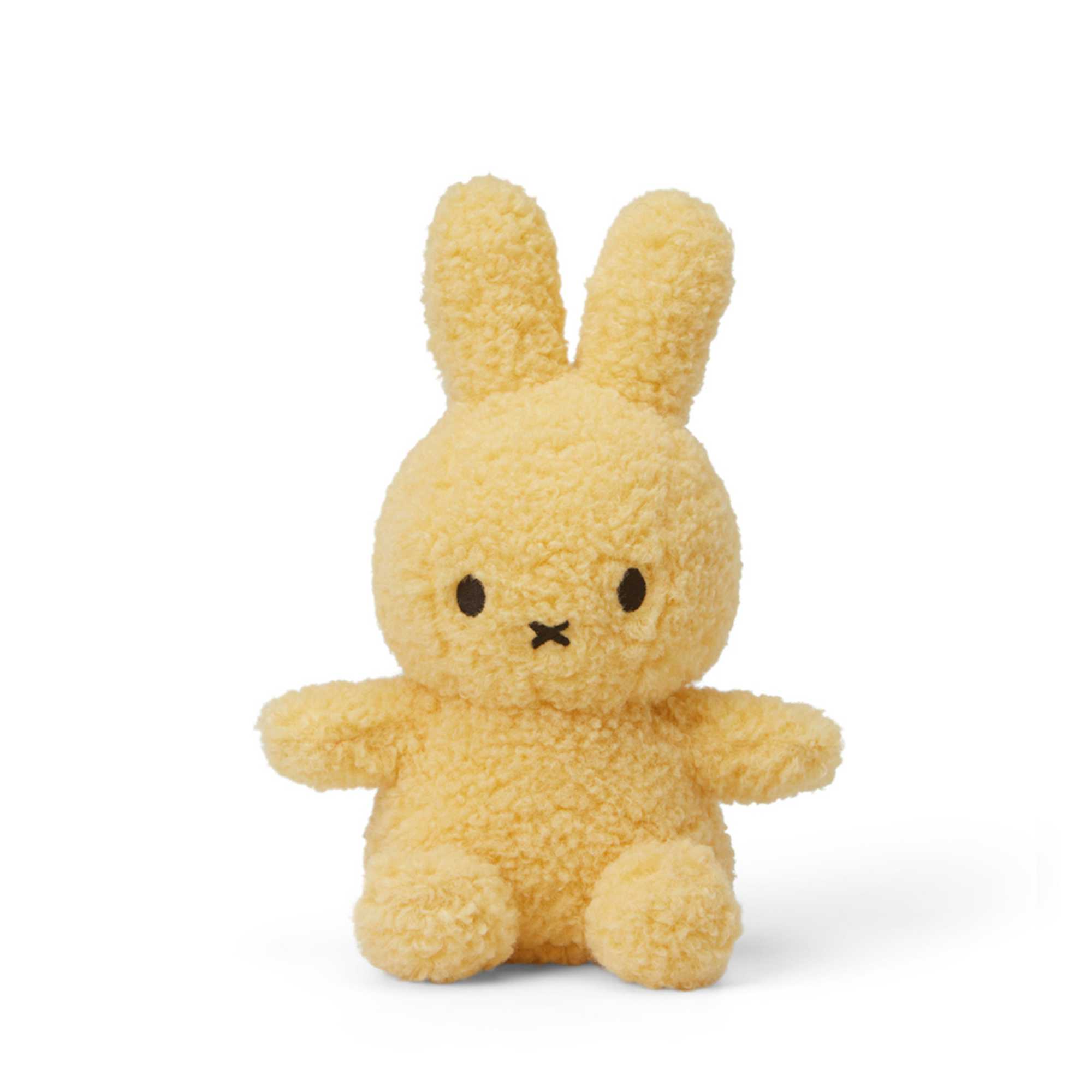 Miffy Sitting Recycle Teddy Soft Toy (23 cm) , Hope Yellow
