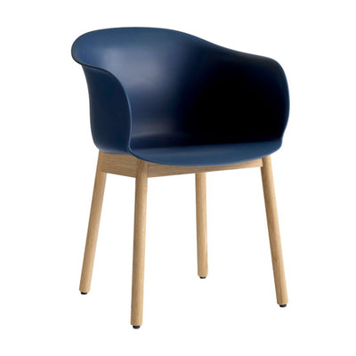 &Tradition JH30 Elefy Chair , Midnight Blue/Oak