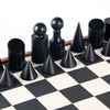 Manopoulos Bauhaus  Chess Set, black/white