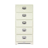 Dulton 5 Drawers Chest, Ivory