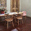 Hay J42 chair, matt lacquered oak