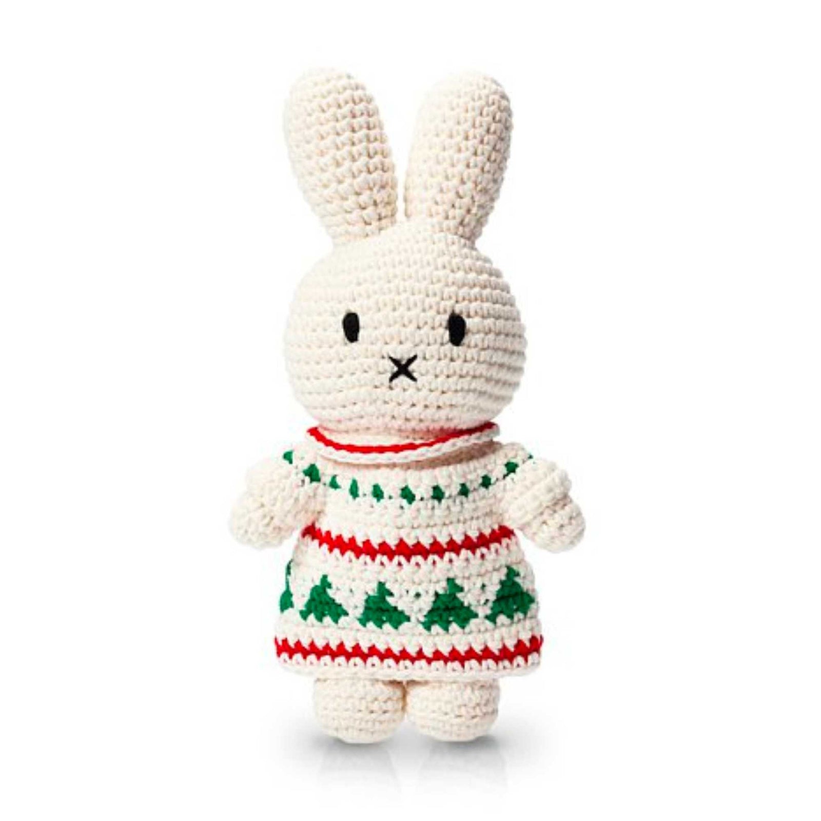 Just Dutch Miffy crochet, Christmas Overall