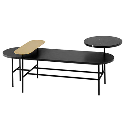 &Tradition JH7 Palette Lounge Table , Black