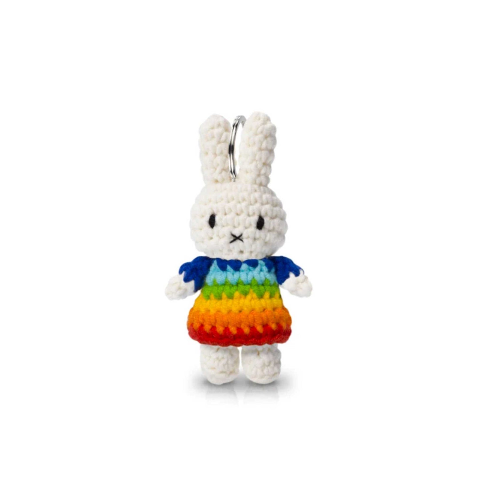 Just Dutch Miffy Keychain, Rainbow Dress