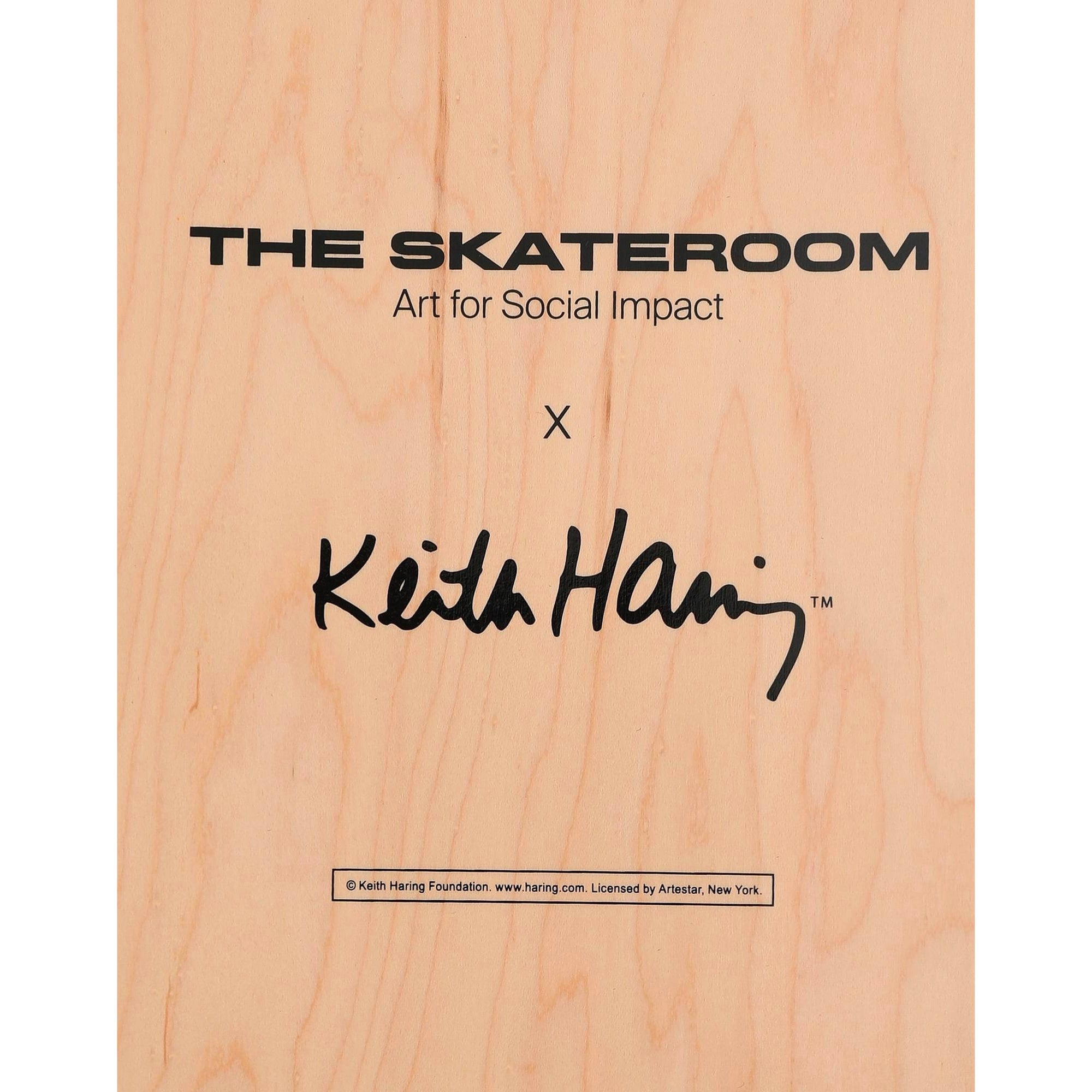 Skate Untitled (Smile) - Keith Haring x The Skateroom