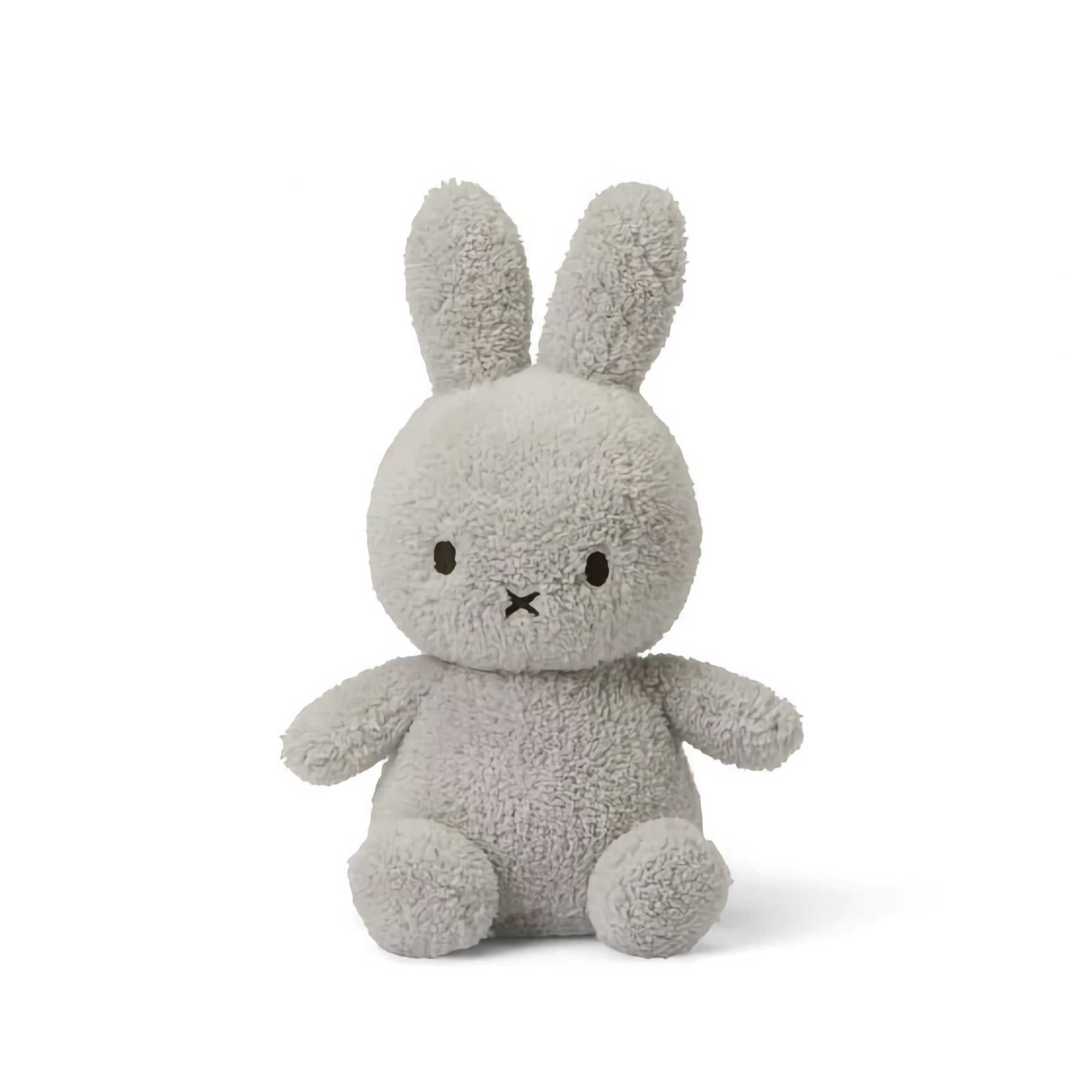 Miffy Sitting Terry soft toy, light grey (23 cm)