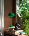 &Tradition VP3 Flowerpot Table Lamp, signal green