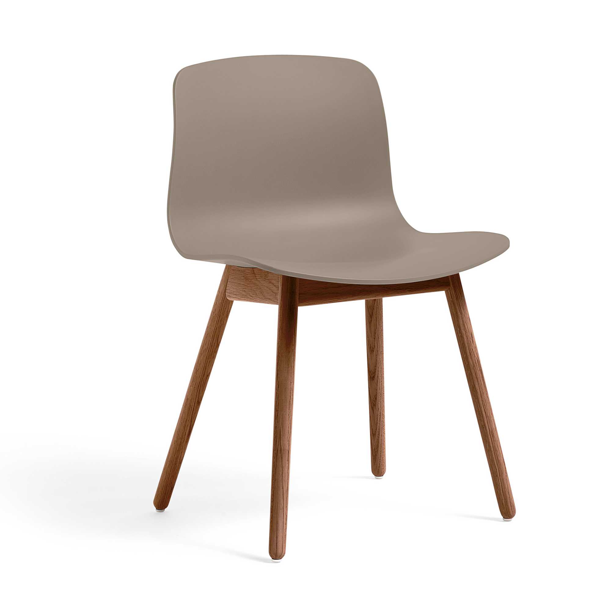 Hay AAC 12 Chair, Khaki/Lacquered Solid Walnut