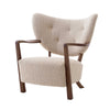 &Tradition ATD2 Wulff lounge chair, karakorum 003/oiled walnut