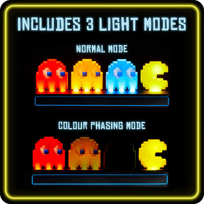 Paladone Pac Man And Ghost Light