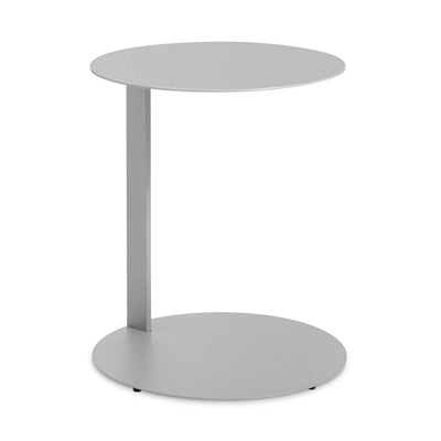 Blu Dot Note side table large, light grey (Ø51 cm)