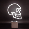 Locomocean Neon table lamp, skull