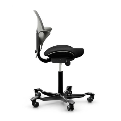 HAG Capisco Puls 8020 ergonomic chair, clay/black/black (200 mm)