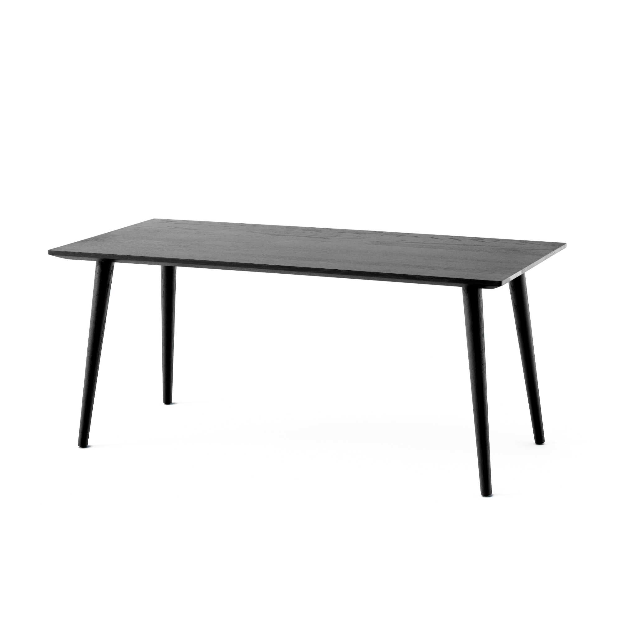 &Tradition SK23 In Between Coffee Table, black lacquered oak