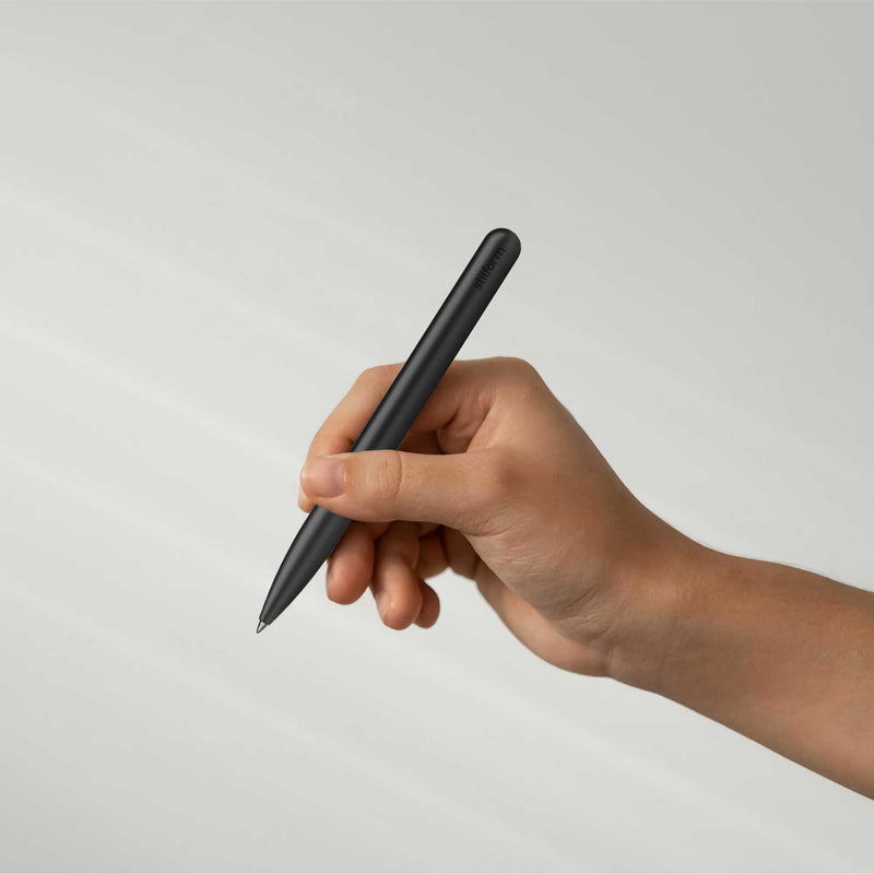 Stilform Aluminium Ballpoint Pen, warp black