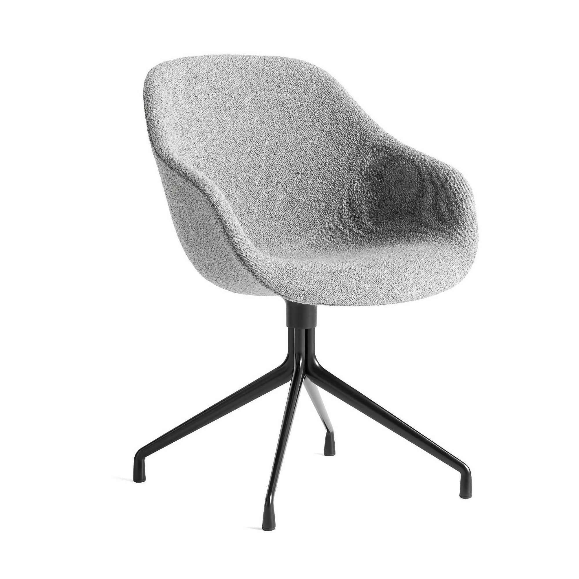 HAY AAC 121 About A Chair, flamiber gray C8/black